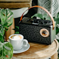 Miniatyrbild 6 av 6: FM-radio med bluetooth och TWS-funktion - svart