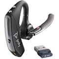 Miniatyrbild 1 av 5: HP Poly Voyager 5200 UC + BT600 med USB-A/USB-C adapter
