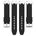 Miniatyrbillede 6 af 6: Silikonearmbånd til Amazfit Watch Bip 5 22mm - Sort