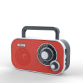 Miniatyrbild 1 av 3: Camry Bärbar Radio / Batteridriven fm-radio- röd