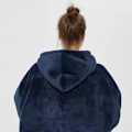 Miniatyrbillede 2 af 6: Oversized hoodie - Marineblå 120cm