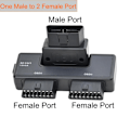 Miniatyrbillede 5 af 6: OBD2 16Pin Adapter 1 han til 2 hun