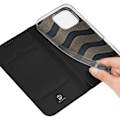 Miniatyrbillede 7 af 7: Dux Ducis Skin Pro Wallet-etui til iPhone 16 Pro med kortlomme