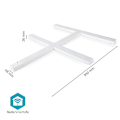 Pikkukuva 7 / 10: Nedis SmartLife LED-seinävalaisin - Wi-Fi, RGBIC/lämmin valkoin