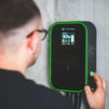 Miniatyrbild 4 av 5: Green Cell Laddbox 22kW 32A med Type 2 kabel 6m / Wallbox-ladda