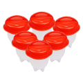 Miniatyrbild 1 av 5: Silikonkopp för tillagning av ägg - 6-pack