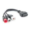 Pikkukuva 3 / 4: ODBII Adapteri - Honda / Yamaha 3in1 OBDII Hona 3 Pin+4 Pin+6 P