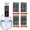 Miniatyrbild 3 av 3: 3i1 digital vattentestare TDS EC med stor LCD-display