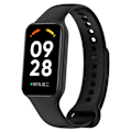 Miniatyrbild 2 av 3: Justerbart Silikonarmband till Xiaomi Band 8 Active - Svart