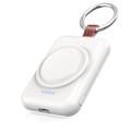 Miniatyrbillede 1 af 8: Oplader med powerbank 1800mAh til Samsung Galaxy Watch - Hvid