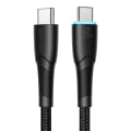 Pikkukuva 2 / 2: Joyroom Starry Series USB-C-kaapeli 60W 1 m - musta