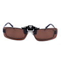 Miniatyrbillede 5 af 7: Clip on Solbriller - Brune