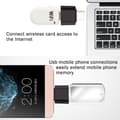 Miniatyrbillede 6 af 7: OTG-adapter USB Type-C til USB 3.0 - kompatibel med smartphone