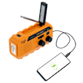 Miniatyrbillede 4 af 6: Adler-svingradio med solcelleopladning