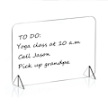 Miniatyrbild 1 av 4: Transparent memo board i akryl - 20x14 cm