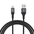 Dudao flätad USB till USB-C-kabel 5A 1,2 m med snabbladdning -