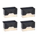 Solcellsdrivna trapplampor - 4-pack