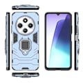 Miniatyrbild 4 av 6: Xiaomi Redmi 14C Skal Hybrid Armor Ring Blå