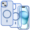 Miniatyrbild 2 av 6: ColorPop iPhone 15 Plus/14 Plus Skal CH MagSafe Matt Ljus Lila