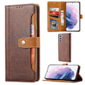 Miniatyrbild 6 av 6: Samsung Galaxy S22 Plus Fodral Premium Med Kortplats Brun