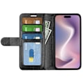 Miniatyrbild 2 av 6: iPhone 16 Pro Max Fodral Läder Svart