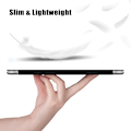 Miniatyrbild 4 av 5: iPad Pro 12.9 (2018/2020/2021) - Tri-Fold Läder Fodral - Dont Touch Me Dont Touch Me
