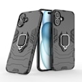 Miniatyrbild 2 av 6: iPhone 16 Plus Skal Hybrid Armor Ring Svart