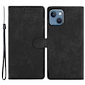 Miniatyrbild 1 av 6: iPhone 15 Plus Fodral Skin Touch Läder Svart