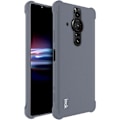Miniatyrbild 1 av 6: IMAK Sony Xperia Pro-I Skal Shockproof TPU + Skärmskydd Matt Grå