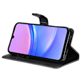 Miniatyrbild 3 av 6: Samsung Galaxy A16 Fodral Läder Svart