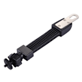 Miniatyrbild 3 av 6: 1/4" Böjbart Flexibelt Fäste För Actionkamera Svart
