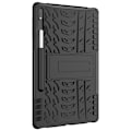 Miniatyrbild 3 av 6: Samsung Galaxy Tab S7 Plus / Tab S8 Plus Skal Rugged Kickstand Armor Svart