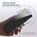 Miniatyrbild 3 av 6: ENKAY Galaxy A35 5G/A55 5G Skärmskydd Heltäckande Privacy