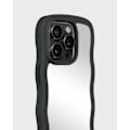 Miniatyrbild 3 av 4: holdit iPhone 15 Pro Max Skal Wavy Black Mirror