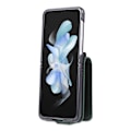 Miniatyrbild 5 av 5: AZNS Galaxy Z Flip 5 Fodral Läder Grön