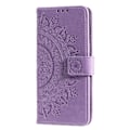 Miniatyrbild 3 av 6: Samsung Galaxy A03s Fodral Mandala Läder Lila