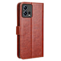 Miniatyrbild 6 av 6: Motorola Edge 30 Fusion 5G Fodral Crazy Horse Läder Brun