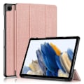 Miniatyrbild 1 av 6: Samsung Galaxy Tab A9 Plus Fodral Tri-Fold PU Läder Roséguld