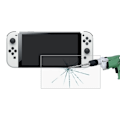 Miniatyrbild 1 av 5: Nintendo Switch OLED Skärmskydd Härdat Glas