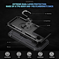 Miniatyrbild 2 av 6: Xiaomi 15 Skal Shockproof Hybrid Ring Svart