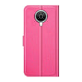 Miniatyrbild 3 av 6: Nokia G10 / G20 Fodral Litchi Läder Rosa