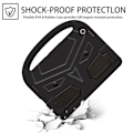 Miniatyrbild 5 av 6: Samsung Galaxy Tab A9 Plus Skal EVA Shockproof Svart