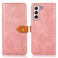 Miniatyrbild 1 av 6: KHAZNEH Samsung Galaxy S23 Plus Fodral Dual-Color Roséguld