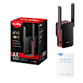 Miniatyrbild 5 av 5: Cudy Wi-Fi Extender RE3000 AX3000 Mesh Svart/Röd