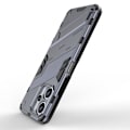 Miniatyrbild 4 av 6: Xiaomi Redmi 12 5G/4G Skal Kickstand Hybrid Armor Grå
