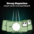 Miniatyrbild 5 av 6: ColorPop iPhone 12/12 Pro Skal CH MagSafe Matt Off White