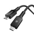 Spigen 1.5m 100W USB-C - USB-C Kabel Svart