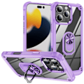 Miniatyrbild 1 av 6: iPhone 16 Pro Max Skal Shockproof Ring Hybrid Lila