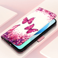 Miniatyrbild 5 av 5: iPhone 14 Pro Fodral Med Tryck Rosa Fjäril