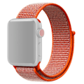 Miniatyrbild 1 av 2: Nylon Loop Armband Justerbart Apple Watch 41/40/38 mm - Orange Orange Orange